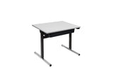 DD T-Leg Student Desk with Storage Tub