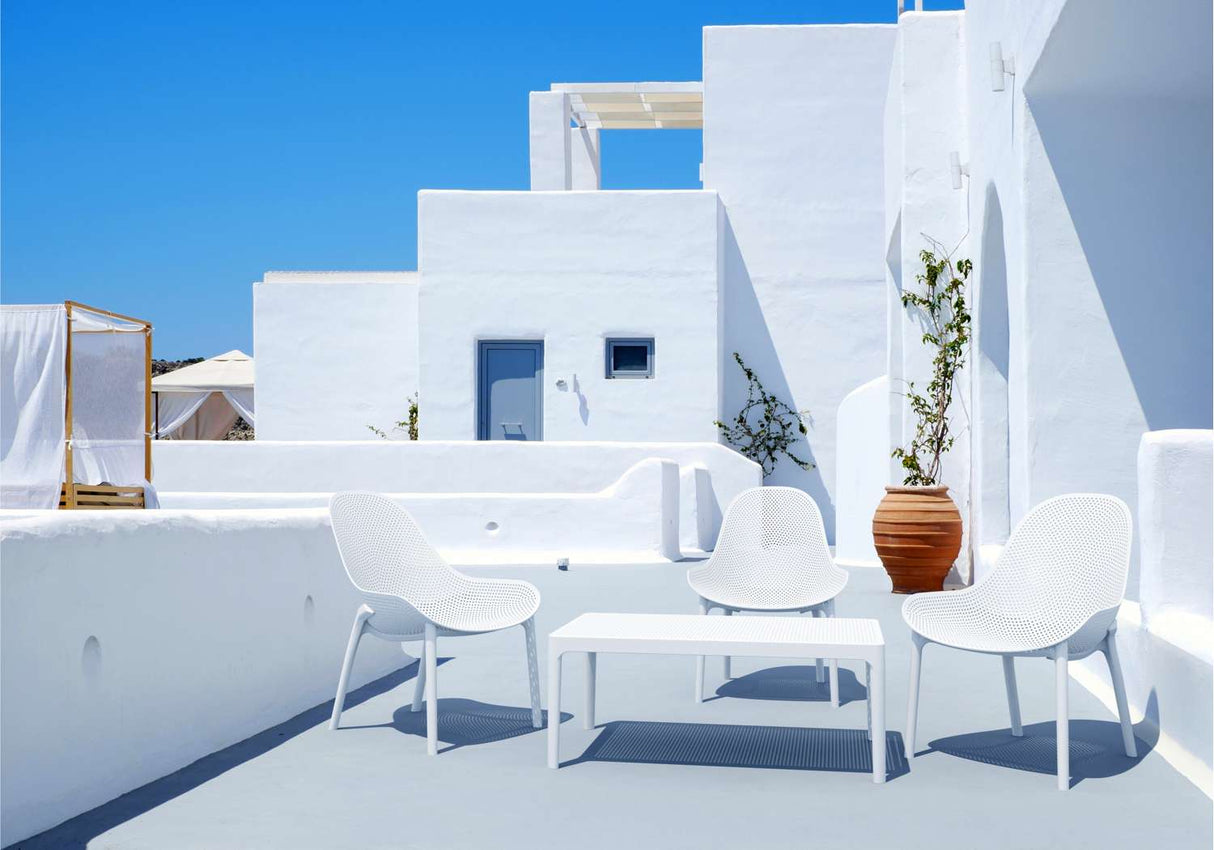 FL Sky 4 Piece Outdoor Lounge Setting with Coffee Table