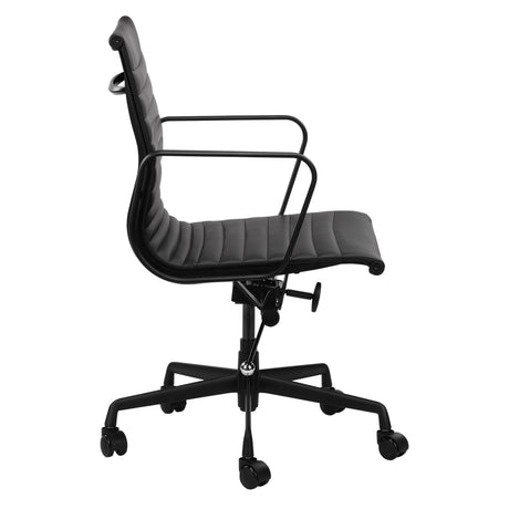 DD Berkeley Boardroom Chair in Black Base & Black Seat