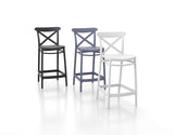 FL Crossback Hospitality Outdoor Counter Stool