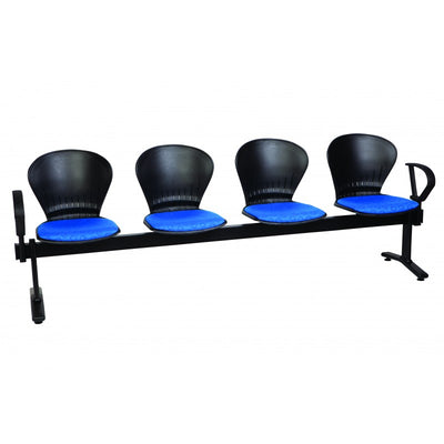 MA Anne Polypropylene Seat and Back Metal Frame Beam Seating