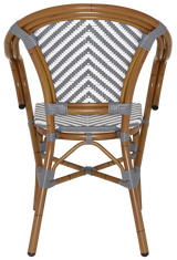 EZ Amalfi Synthetic Wicker Aluminium Frame Outdoor Armchair