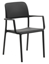 EZ Bora Hospitality Outdoor Stackable Dining Armchair