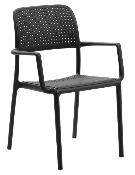 EZ Bora Hospitality Outdoor Stackable Dining Armchair