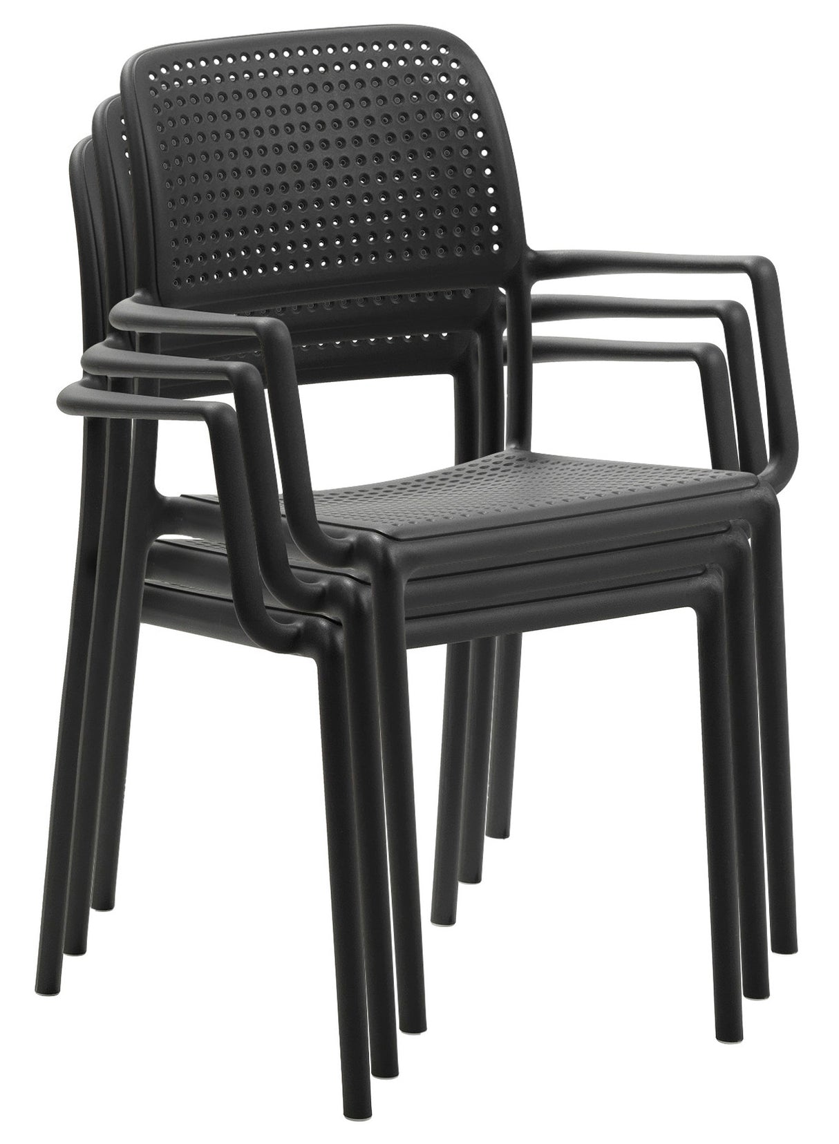 EZ Bora Hospitality Outdoor Stackable Dining Armchair