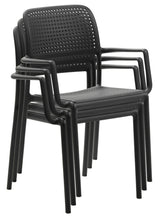 EZ Bora Hospitality Outdoor Stackable Dining Armchair