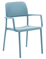 EZ Bora Hospitality Outdoor Stackable Dining Armchair