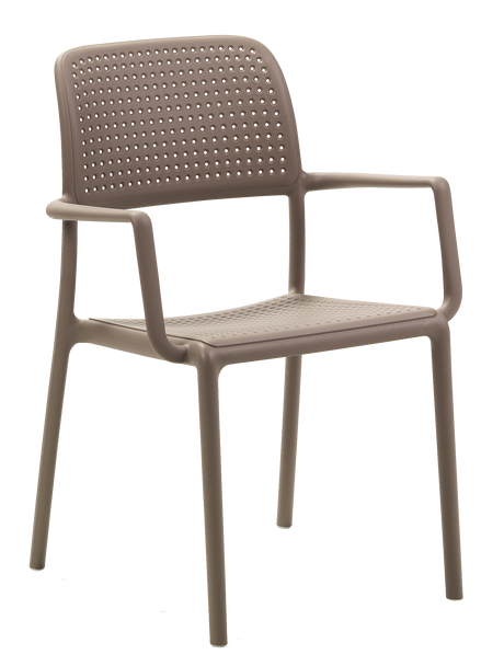EZ Bora Hospitality Outdoor Stackable Dining Armchair