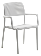 EZ Bora Hospitality Outdoor Stackable Dining Armchair