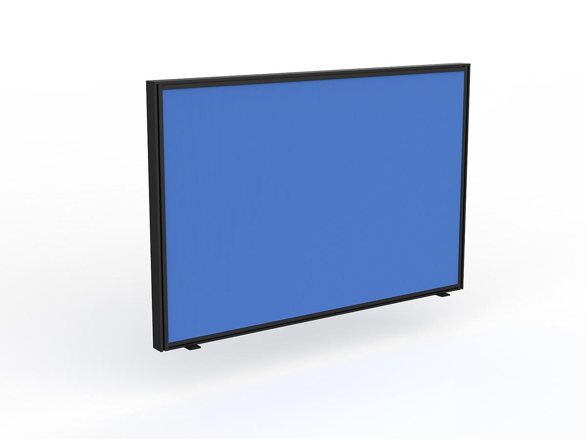 OL Studio50 Screen for Agile Shared Desk with Black Frame