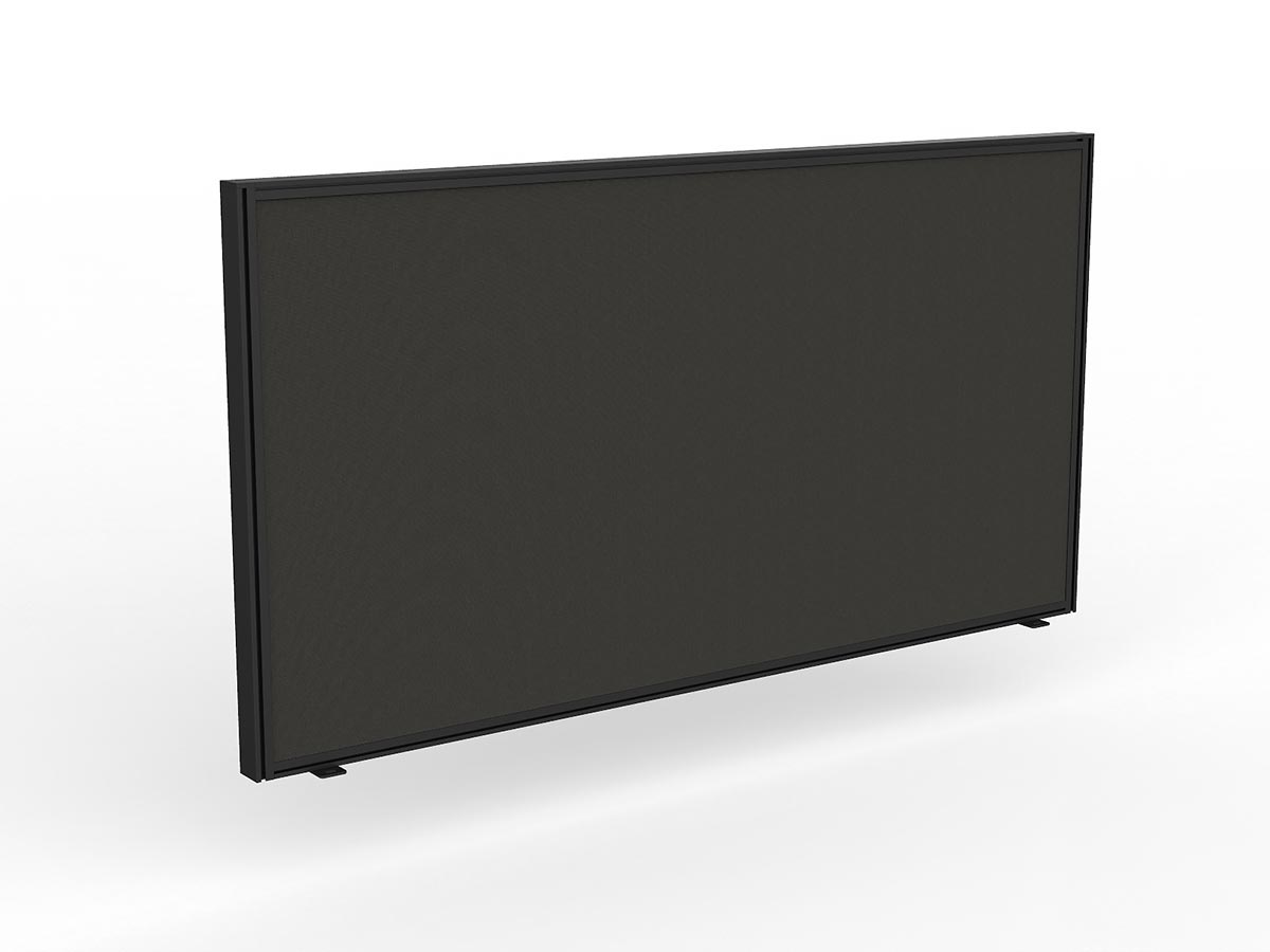 OL Studio50 Screen for Agile Shared Desk with Black Frame