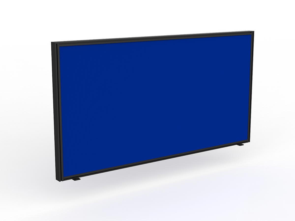 OL Studio50 Screen for Agile Shared Desk with Black Frame