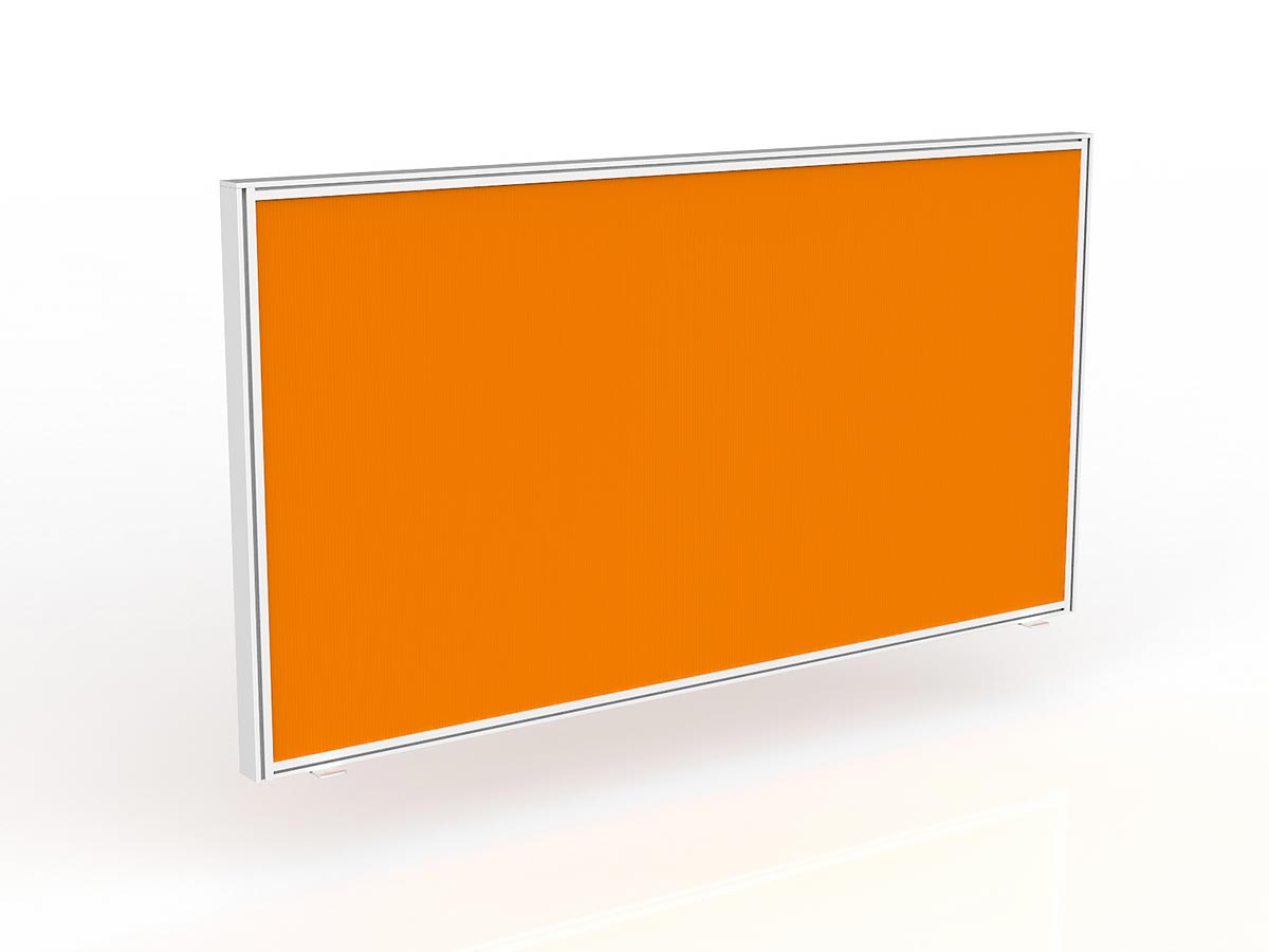 OL Studio50 Screen for Agile Shared Desk with White Frame