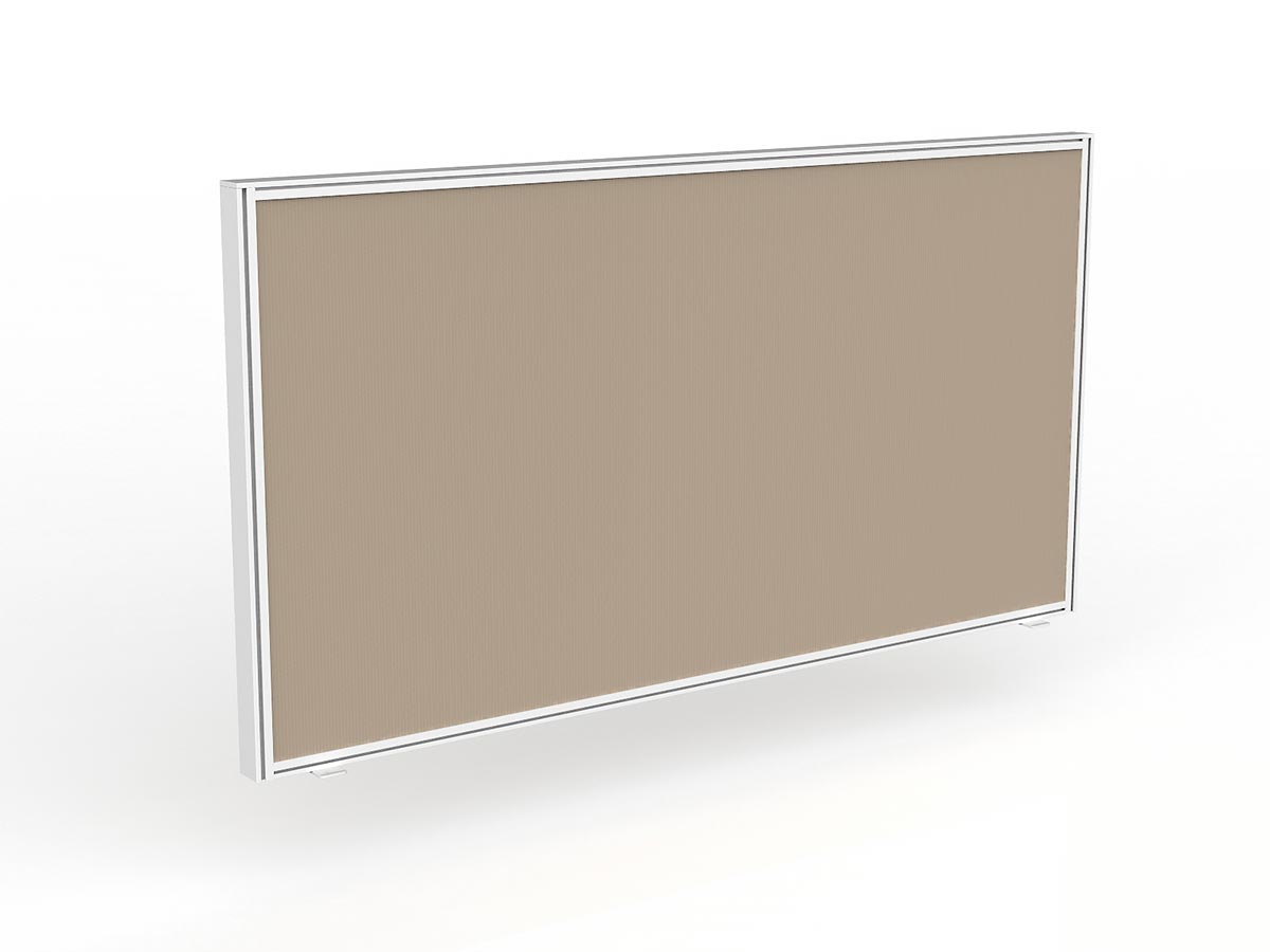 OL Studio50 Screen for Agile Shared Desk with White Frame