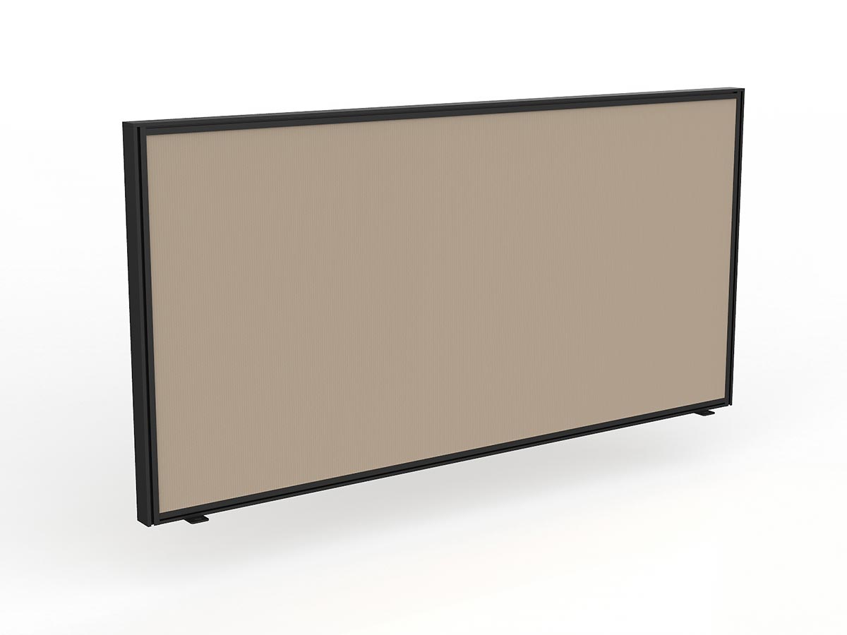 OL Studio50 Screen for Agile Shared Desk with Black Frame