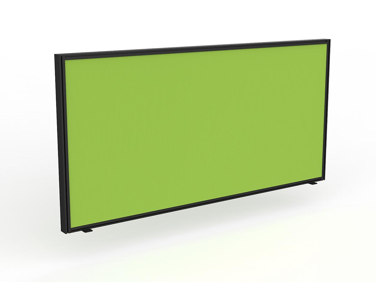 OL Studio50 Screen for Agile Shared Desk with Black Frame