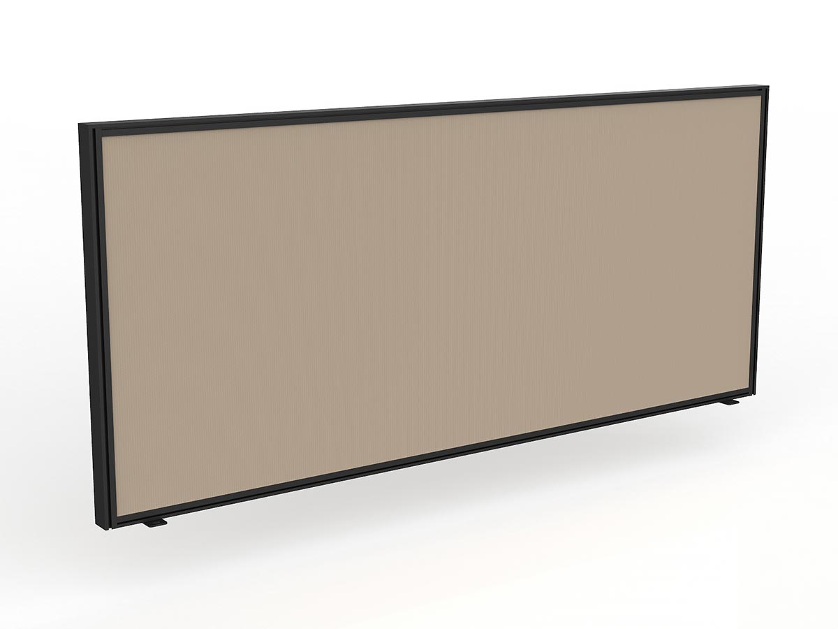 OL Studio50 Screen for Agile Shared Desk with Black Frame