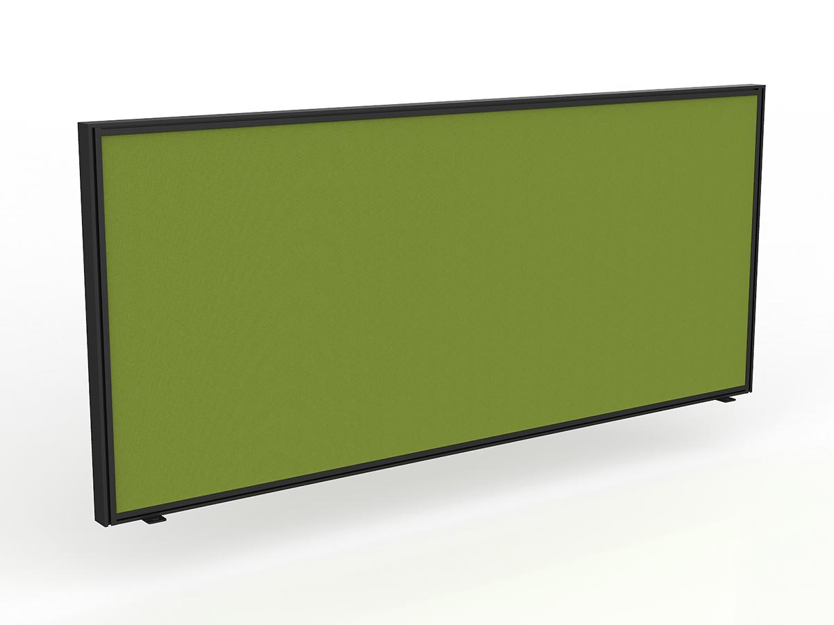 OL Studio50 Screen for Agile Shared Desk with Black Frame