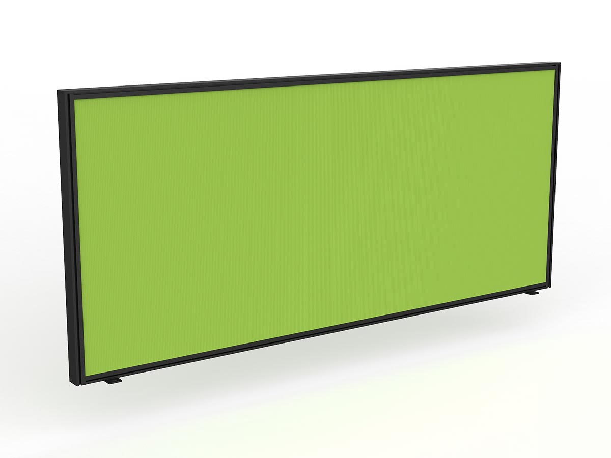 OL Studio50 Screen for Agile Shared Desk with Black Frame