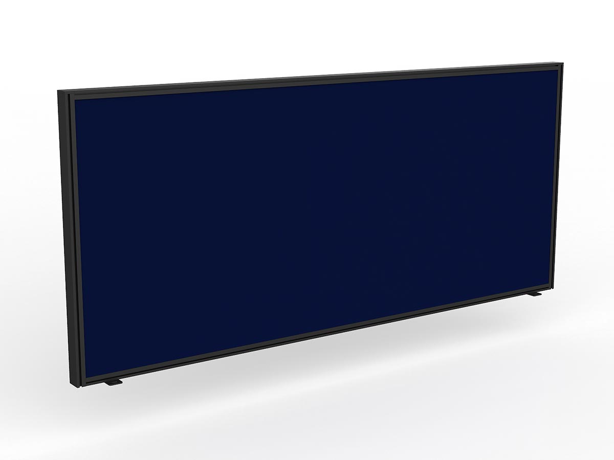 OL Studio50 Screen for Agile Shared Desk with Black Frame