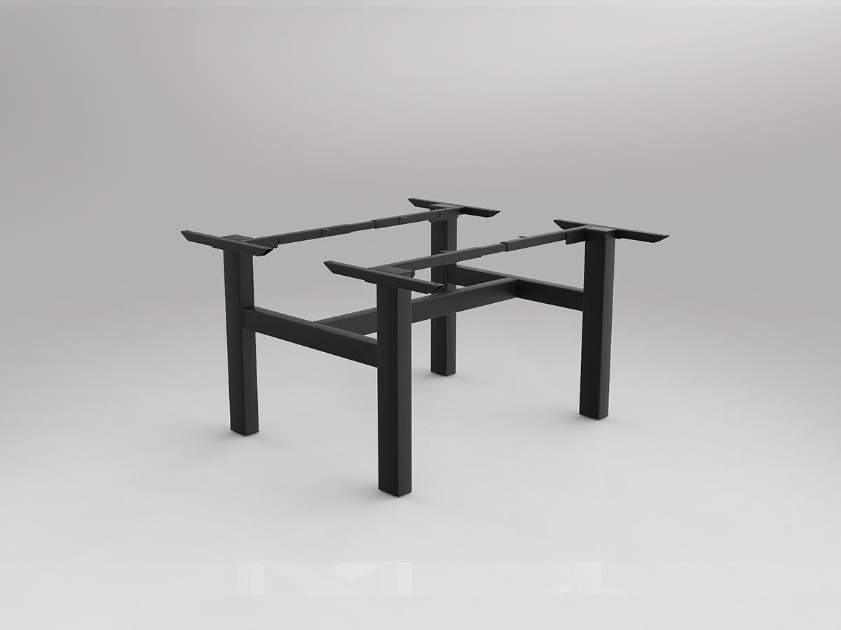 OL Agile Desking Frame to Suit 2 Worktops