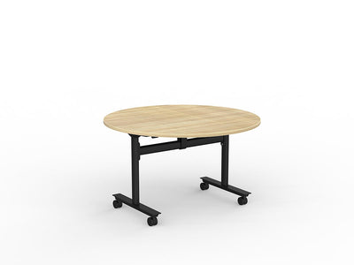 OL Agile Round Flip Table with Castors