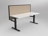 OL Agile 1 Person Workstation with 50mm Central Divider Screen