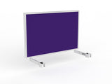 OL Studio Screen for Agile Individual Desk – Breath Fabric with White Frame