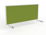 OL Studio Screen for Agile Individual Desk – Splice Fabric with White Frame