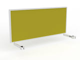 OL Studio Screen for Agile Individual Desk – Splice Fabric with White Frame