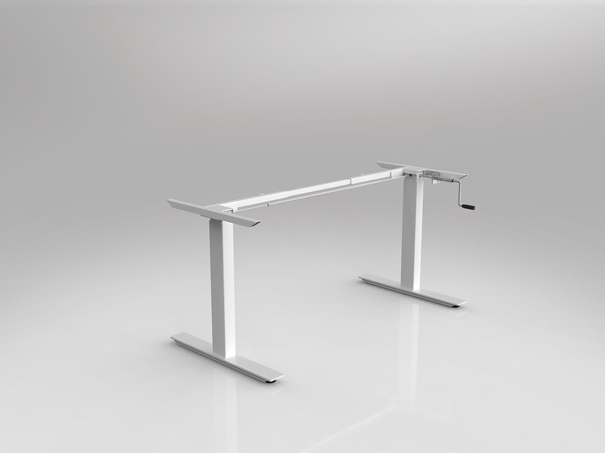 OL Agile Height Adjustable Straight Desking Frame