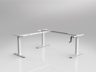 OL Agile Winder Height Adjustable 90° Workstation Frame