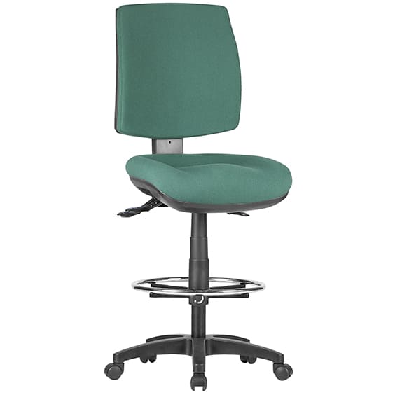 ST Alpha High Back Drafting Chair with Seat Slider