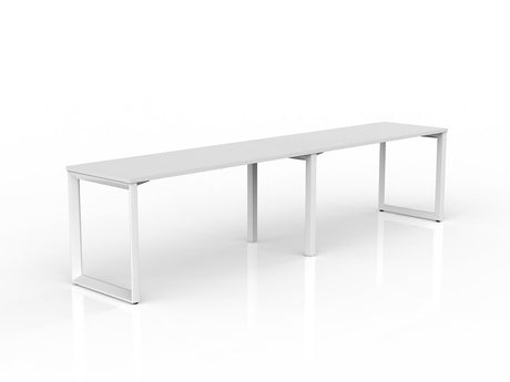 OL Anvil 2-User Workspace – White Top with White Frame