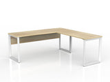 OL Anvil Desk with Return and Modesty Right Hand Configuration