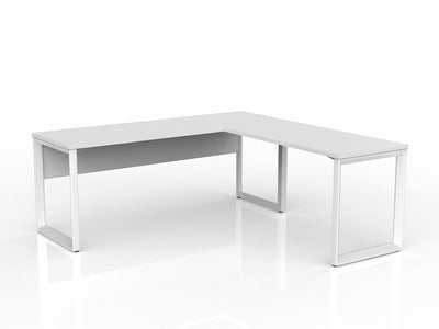 OL Anvil Desk with Return and Modesty Right Hand Configuration