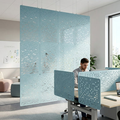 RL Pulse Decorative Workplace Divider Hanging Screen