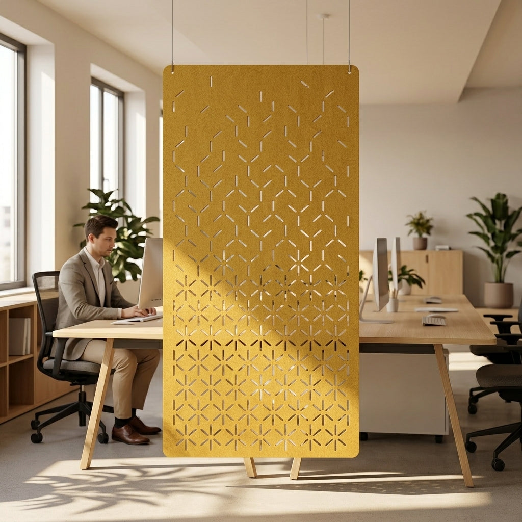 RL Form Decorative Workplace Divider Hanging Screen