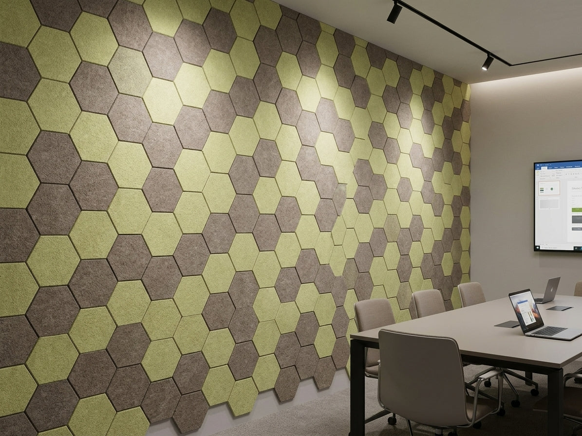 RL Acouline QuickMount Hive Hexagonal Wall Tiles Panels