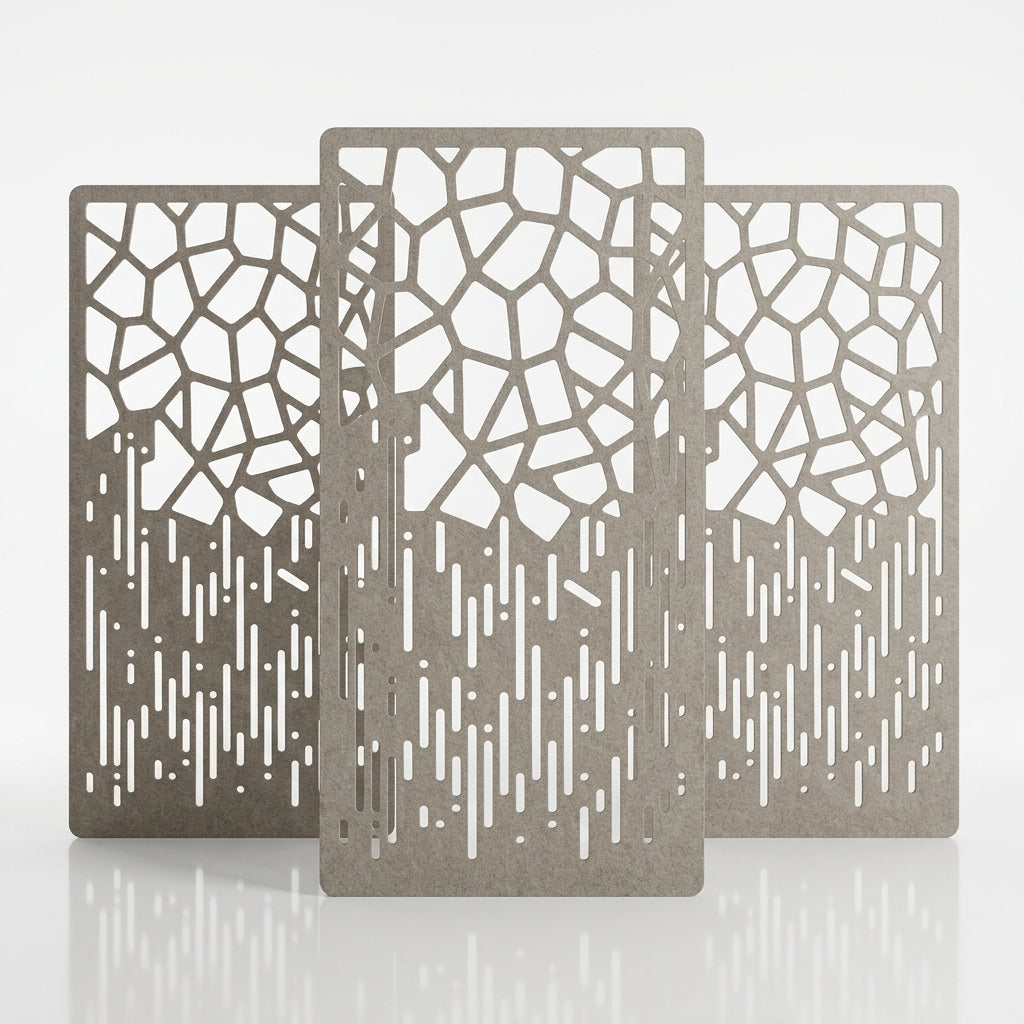 RL Rain Decorative Workplace Divider Hanging Screen