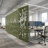 RL Vine Decorative Workplace Divider Hanging Screen