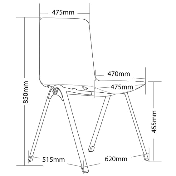 ST Aria Multi Purpose Stackable Hospitality Chair