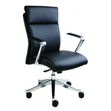 MA Aston PU Leather Low Back Executive Chair