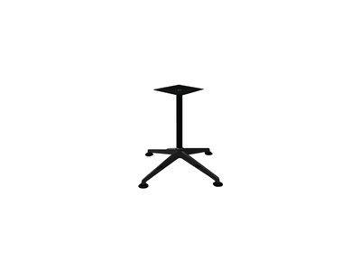 OL Modulus All Black 695mm High Meeting Table Frame