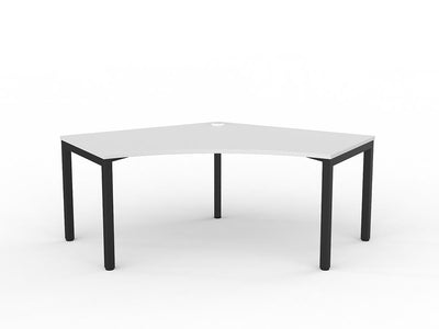 OL Axis Single User 120° Workspace Corner Desk
