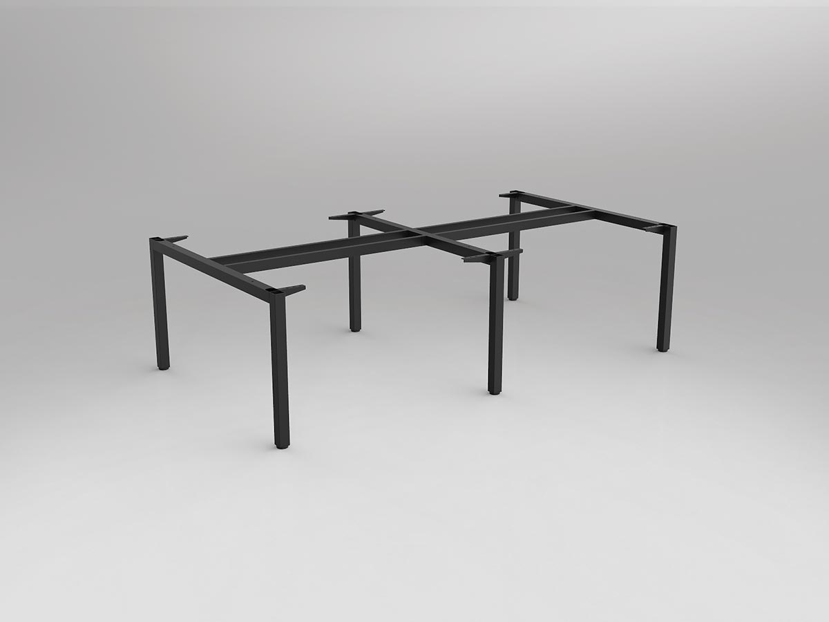 OL Axis Double Sided 4-User Workspace Frame