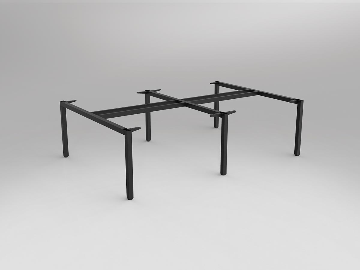 OL Axis Double Sided 4-User Workspace Frame