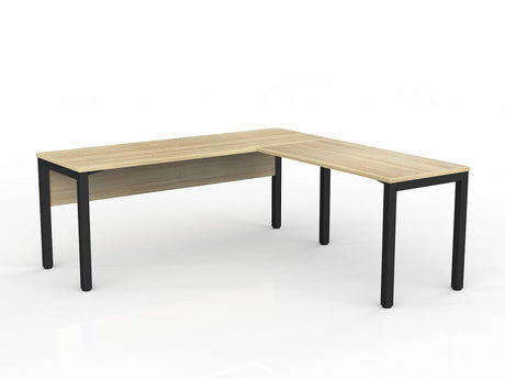 OL Axis Office Desk with Return and Modesty Panel