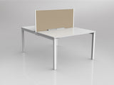 OL Axis 2 User Double Sided Workstation with Screen - Breathe Fabric