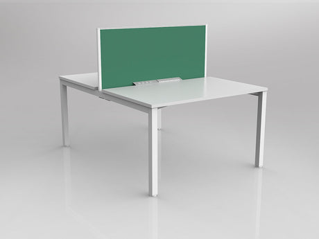 OL Axis 2 User Double Sided Workstation with Screen - Breathe Fabric
